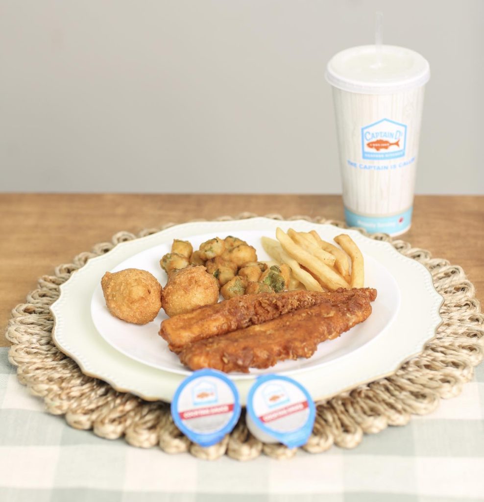 Captain D's Fish favorites Menu 4