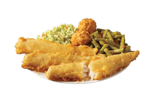 3 Piece Batter Dipped Fish Meal